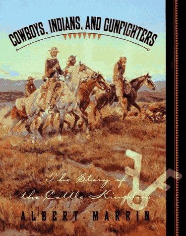 Cover of Cowboys, Indians, and gunfighters by Albert Marrin