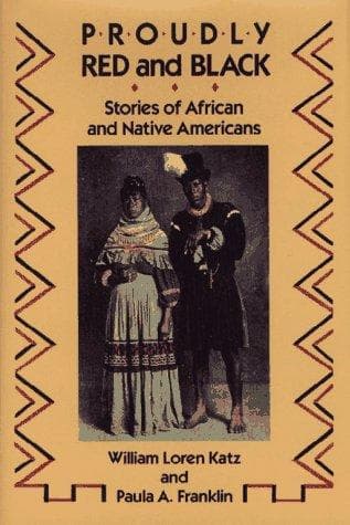 Cover of Proudly Red and Black by William Loren Katz