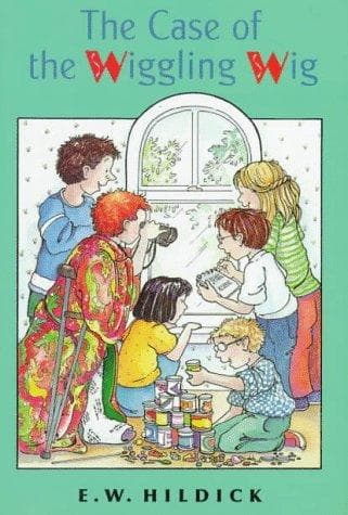 Cover of The case of the wiggling wig by E. W. Hildick