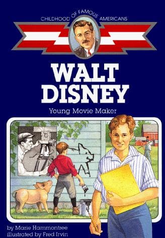 Cover of Walt Disney, young movie maker by Marie Hammontree