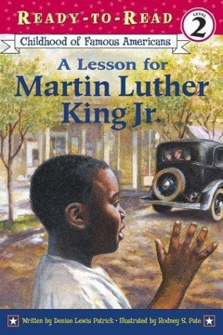 Cover of A lesson for Martin Luther King, Jr by Denise Lewis Patrick