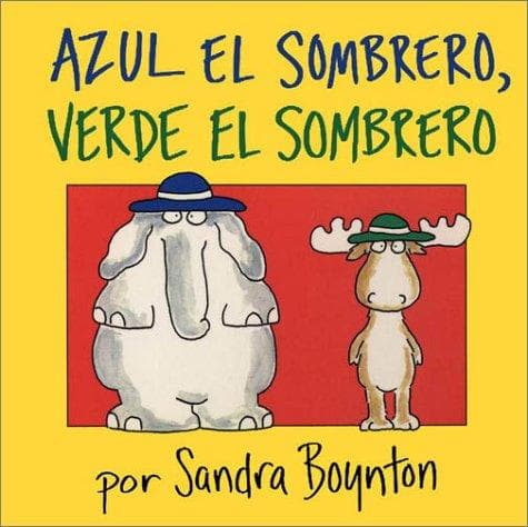 Cover of Blue hat, green hat by Sandra Boynton