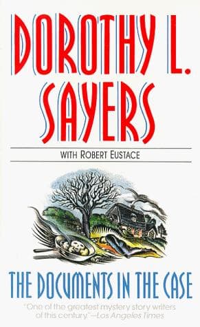 Cover of The documents in the case by Dorothy L. Sayers