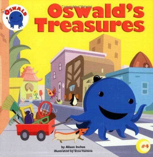 Cover of Oswald's Treasures by Alison Inches