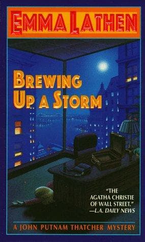 Cover of Brewing Up a Storm by Emma Lathen
