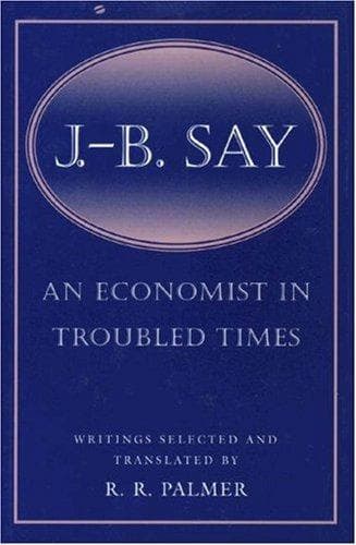 Cover of J. B. Say by R. R. Palmer