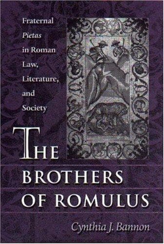 Cover of The brothers of Romulus by Cynthia Jordan Bannon