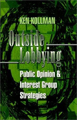Cover of Outside lobbying by Ken Kollman