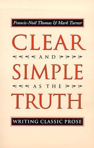 Cover of Clear and simple as the truth by Francis-Noël Thomas