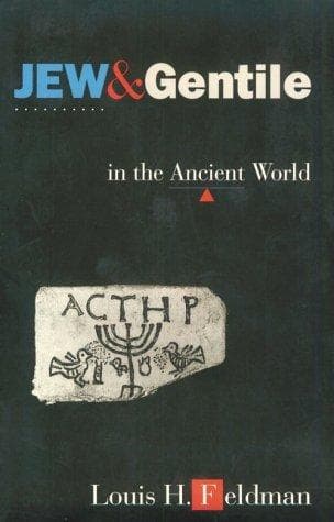 Cover of Jew and Gentile in the ancient world by Louis H. Feldman
