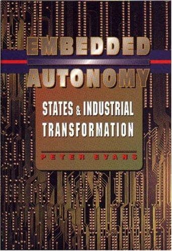 Cover of Embedded autonomy by Peter B. Evans