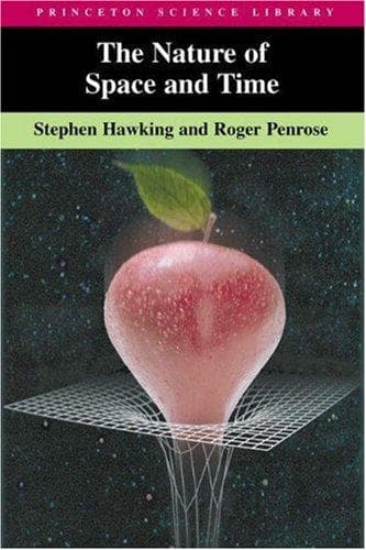 Cover of The nature of space and time by Stephen Hawking