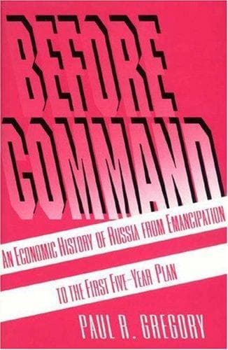 Cover of Before command by Paul R. Gregory