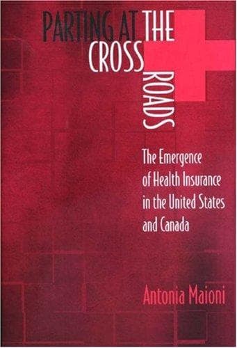 Cover of Parting at the crossroads by Antonia Maioni