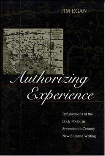 Cover of Authorizing experience by Jim Egan