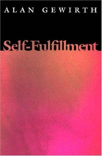 Cover of Self-fulfillment by Alan Gewirth