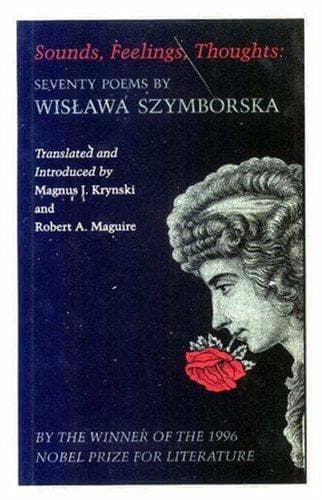 Cover of Sounds, feelings, thoughts by Wisława Szymborska