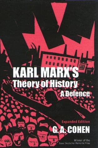 Cover of Karl Marx's theory of history by G. A. Cohen