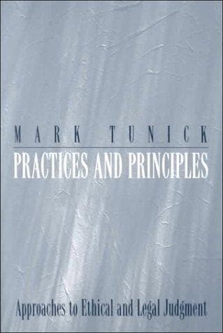 Cover of Practices and principles by Mark Tunick