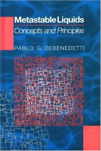 Cover of Metastable liquids by Pablo G. Debenedetti