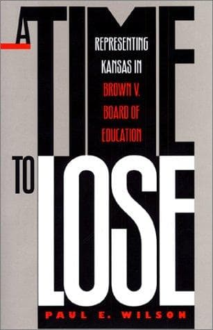 Cover of A time to lose by Paul E. Wilson