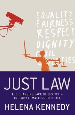 Cover of Just Law by Helena Kennedy