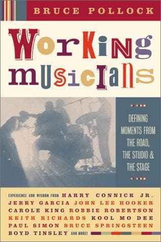 Cover of Working musicians by Bruce Pollock