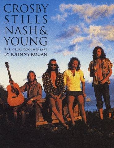 Cover of Crosby, Stills, Nash and Young by Johnny Rogan