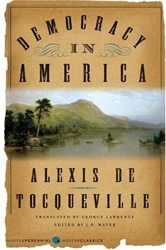 Cover of De la démocratie en Amérique by Alexis de Tocqueville