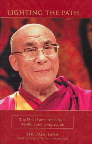 Cover of Lighting the path by His Holiness Tenzin Gyatso the XIV Dalai Lama