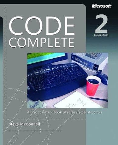 Cover of Code Complete by Steve McConnell