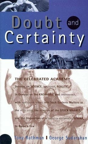 Cover of Doubt and certainty by Tony Rothman