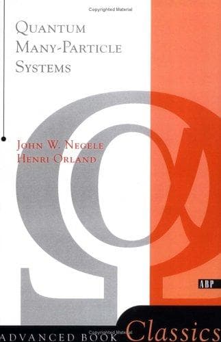 Cover of Quantum many-particle systems by John W. Negele