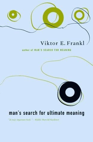 Cover of Man's Search for Ultimate Meaning by Viktor E. Frankl