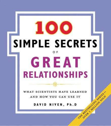Cover of 100 Simple Secrets of Great Relationships by David Niven
