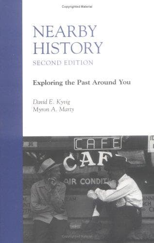 Cover of Nearby History by David E. Kyvig