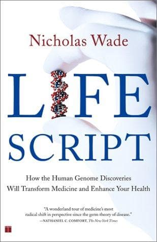 Cover of Life Script by Nicholas Wade