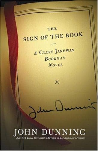 Cover of The sign of the book by Dunning, John