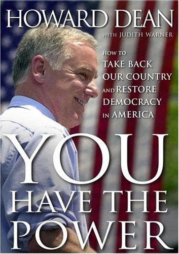 Cover of You have the power by Howard Dean