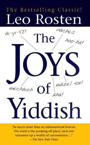 Cover of The joys of Yiddish by Leo Calvin Rosten