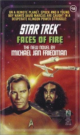 Cover of Star Trek - Faces of Fire by Michael Jan Friedman