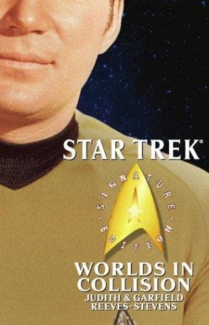 Cover of Star Trek - Worlds in Collision by Judith Reeves-Stevens
