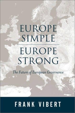 Cover of Europe Simple, Europe Strong by Frank Vibert