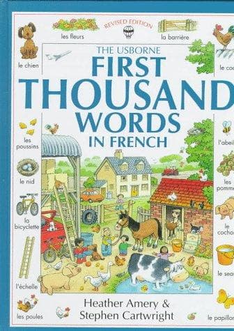 Cover of First Thousand Words in French by Heather Amery