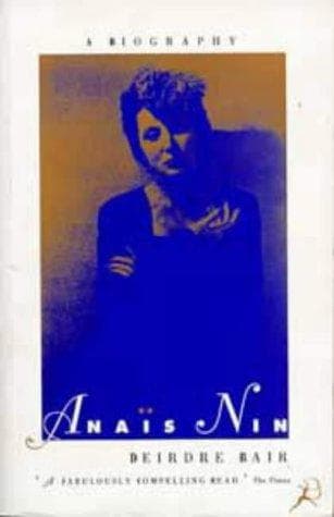 Cover of Anais Nin a Biography by Deirdre Bair