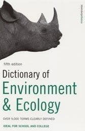 Cover of Dictionary of environment & ecology by P. H. Collin
