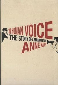 Cover of The Human Voice by Anne Karpf