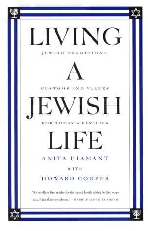 Cover of Living a Jewish life by Anita Diamant