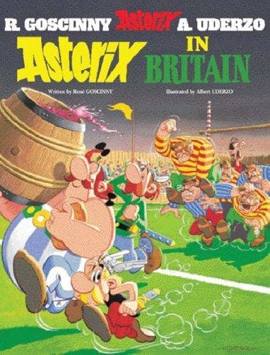 Cover of Astérix chez les Bretons by René Goscinny