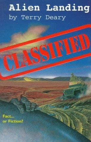 Cover of Alien landing by Terry Deary